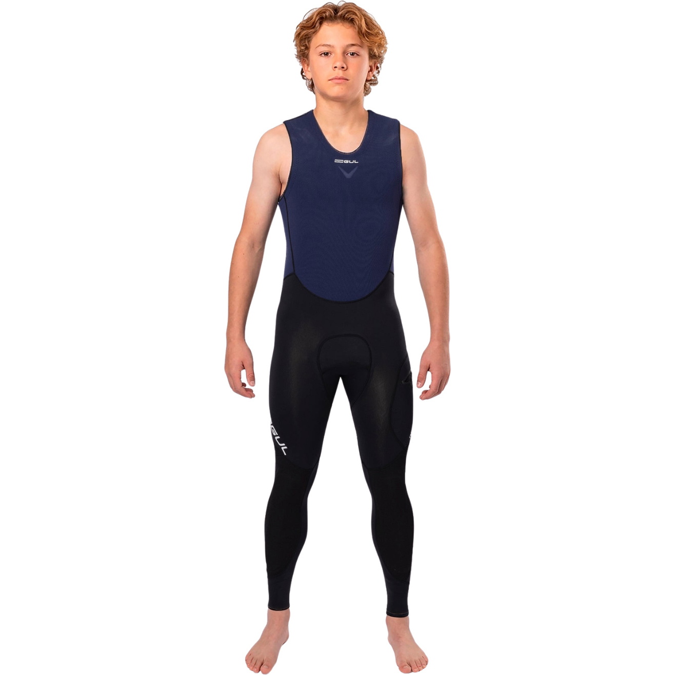 2026 Gul Junior Code Zero 1mm Naeco Fl Long John CZ4315 - Black / Blue